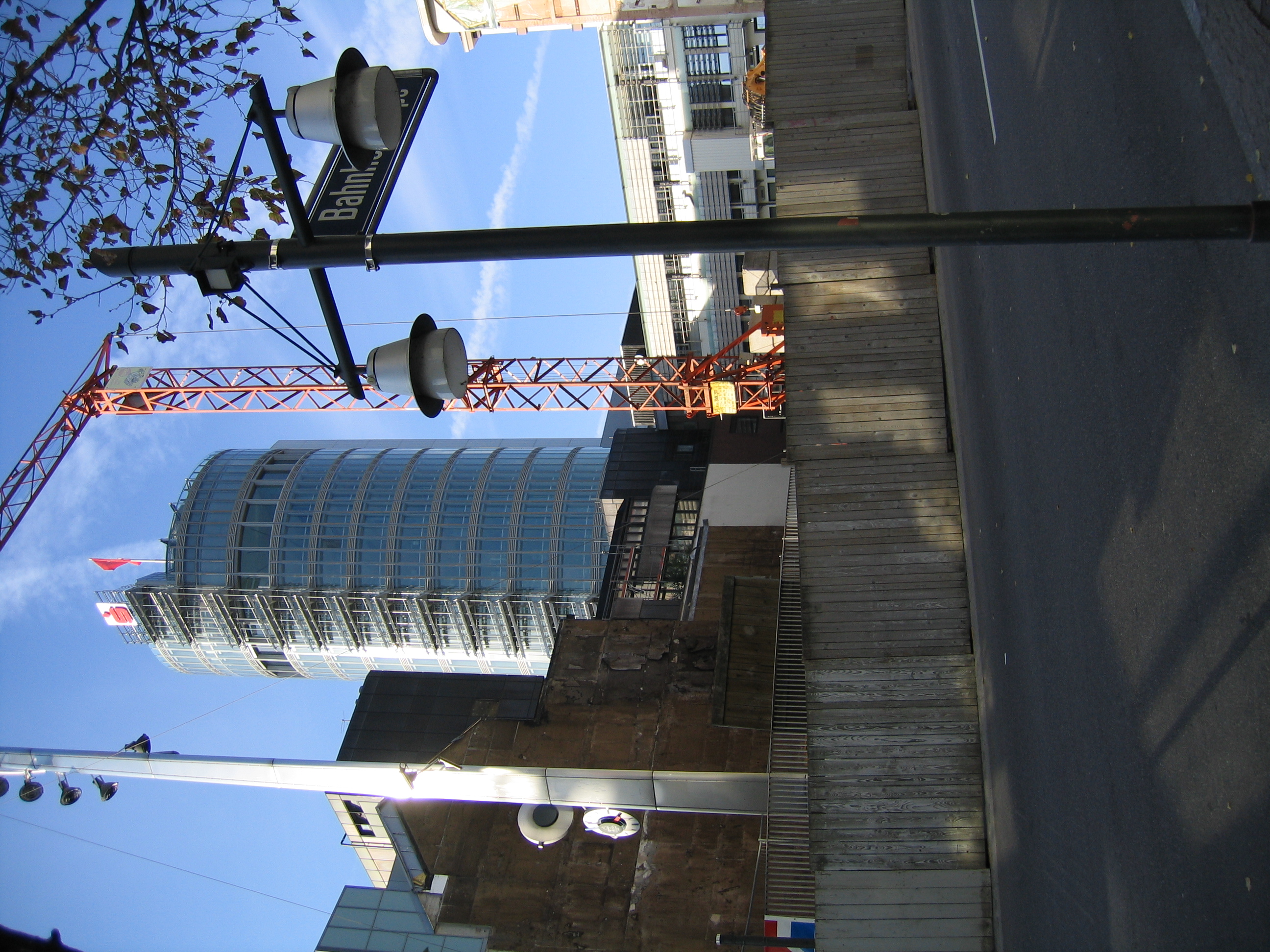 Sparkassenturm Pforzheim 2003 - 75 Meter hohes Hochhaus der Sparkasse